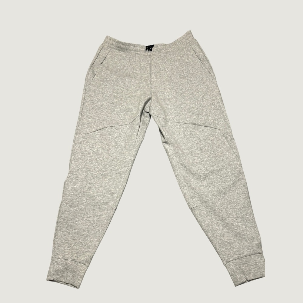 DSG Mens Sport Fleece Jogger Light Heather Gray Athletic Fit Pants Size L NWT